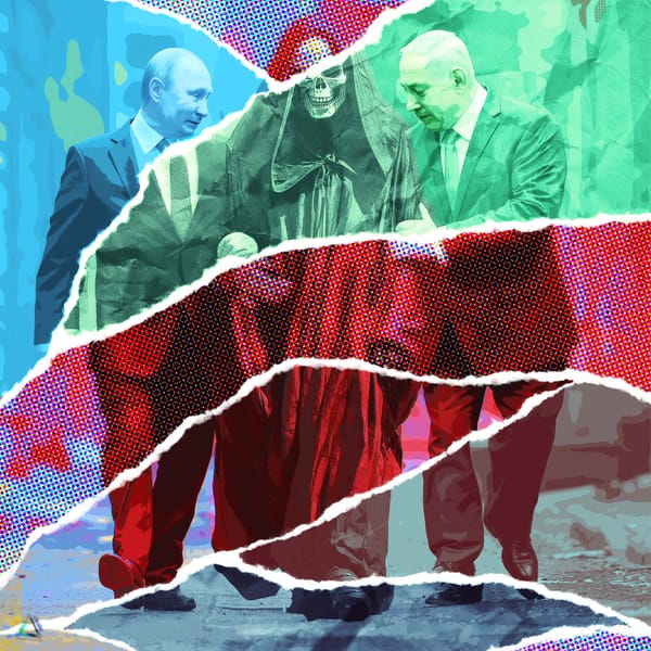 Old Friends Arm in Arm